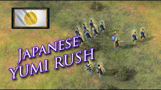 Japanese Yumi Rush (Season 6 Build Order) | AoE4