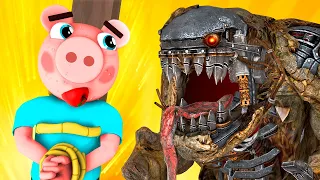 Сиреноголовый vs Пигги 4: ЯЩЕР МОНСТР (Ной SirenHead Roblox Piggy Book 2 Chapter 7 Роблокс Анимация)