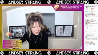 Lindsey Stirling Violin Practice Livestream Twitch 10-15-2021