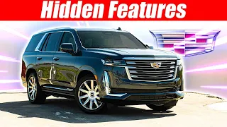 NEW Cadillac Escalade AMAZING Hidden Features & MORE!