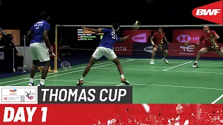 BWF Thomas Cup Finals 2022 | India vs. Germany | Group C