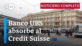 DW Noticias del 19 de marzo: Fusión bancaria en Suiza [Noticiero completo]