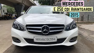 2015 Mercedes E250 CDI Avantgarde | EXCEL CARS | Preowned Luxury Cars | Used Cars For Sale in Mumbai