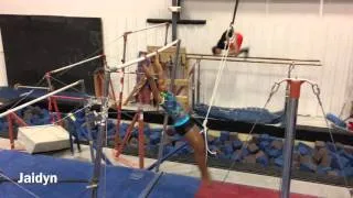 Girls Team Level 6 Uneven Bars Routines 12.04.15