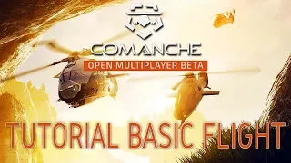 FIRST LOOK Comanche GAMEPLAY OPEN BETA FREE to PLAY | Comanche Tutorial BASIC FLIGHT