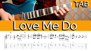 Love Me Do  - Guitar Tab (The Beatles)