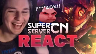 JE SUIS AMOUREUX - PANDORE REACT A DAILY MOMENTS SUPER SERVER CN 58 ET BEST OF CN