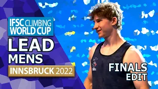 Lead Finals | Innsbruck | Mens | 2022 | IFSC World Cup