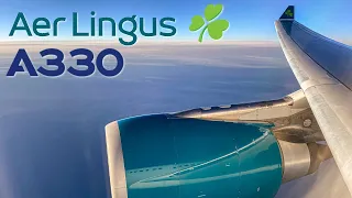 Bird Strike on Take Off! Dublin 🇮🇪 to Chicago O'Hare 🇺🇸 Aer Lingus Airbus A330 [FULL FLIGHT REPORT]