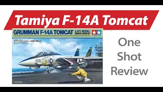 Opening the box of Tamiya's F-14A Tomcat Carrier Launch Set scale model kit — NPRD One Shot