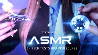 ASMR Best pleasing high tech tests and procedures collection (No talking)