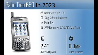 Palm Treo 650 smartphone - will it works in 2023?