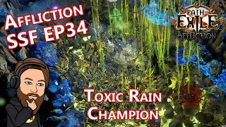 Delve Mas - Level 84-93 Toxic Rain Champion - Affliction SSF EP 34