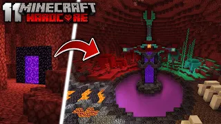 I Transformed the Nether Portal in Minecraft Hardcore... (#11)