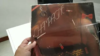 Vinil da Novela Champagne, trilha internacional.