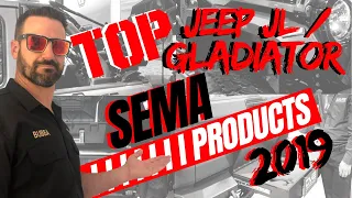 Best 2019 SEMA Jeep JL & Gladiator Truck Products