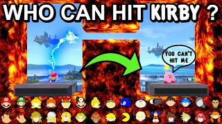 Who Can Hit Kirby Through The Lava ? - Super Smash Bros. Ultimate