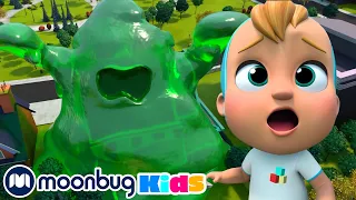 Limezilla Lives!!   @ARPOTheRobot Funny Cartoons for Kids | Moonbug Kids - Explore With Me!