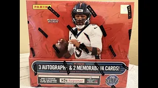 Absolute Football 2022 Hobby Box!! Hunting for a Kaboom this Christmas!