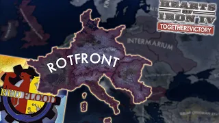 Crushing the Futurist French! - Hearts of Iron 4 Red Flood