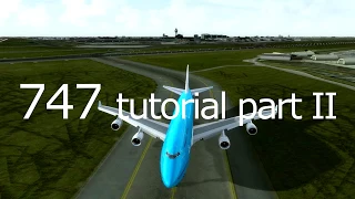 PMDG 747 v3 TUTORIAL PART 2: TAKE OFF AND CLIMB