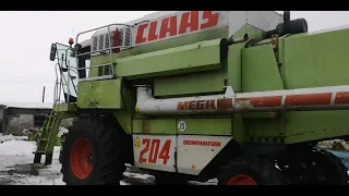 Комбайн Claas Mega 204 экспресс-обзор от Алексея Рудакова