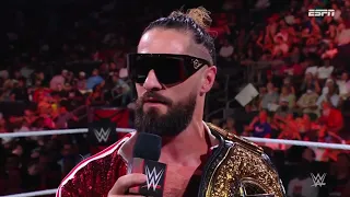 Seth Rollins es atacado por Finn Balor - WWE RAW 26 de Junio 2023 Español Latino