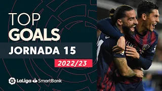 All goals Matchday 15 LaLiga SmartBank 2022/2023