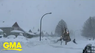 Extreme winter storm slams Upstate New York