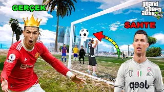 GERÇEK RONALDO VE SAHTE RONALDO HALI SAHA MAÇI YAPIYOR! - GTA 5