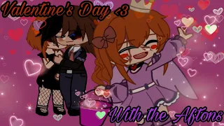 Valentine's Day with the Aftons (+Mike's family) // FNaF // Afton family // My AU (read desc)