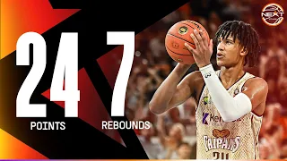 Bobi Klintman stat sheet stuffing performance vs Perth Wildcats | Round 12 - NBL24