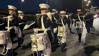 Mourne Young Defenders at Ardarragh band parade 2024