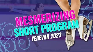 Elizabeth NOU (EST) | Junior Women Short Program | Yerevan 2023 | #JGPFigure