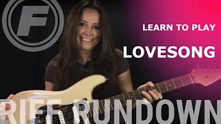 Learn to play "Lovesong" by The Cure