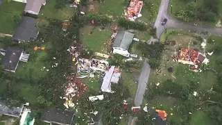 DeLand homes damaged after possible tornado