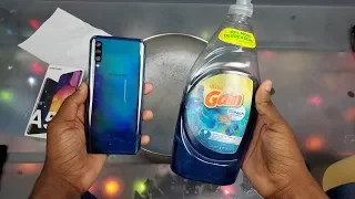 Galaxy A50 20 Minute Soap & Water Test | Can This $350 Phone Survive?