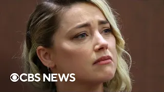 Amber Heard returns to stand as testimony in Johnny Depp defamation trial concludes | May 26