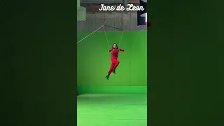 JANE DE LEON | DARNA BEHIND THE SCENES | NARDA TO DARNA #janedeleon  #shorts   #darna  #jane #bts