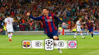 ملخص مباراة برشلونة و بايرن ميونيخ 3-0 ◄ دهاب نصف نهائى  تشامبيونز ليج 2015 [عصام الشوالي] HD