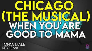 Chicago (The Musical) - When You Are Good To Mama (Mama Morton) - Karaoke Instrumental - Male
