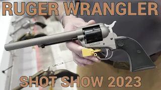 New Ruger Wrangler Revolver Variants SHOT Show 2023