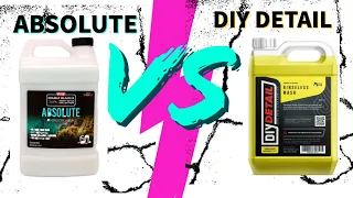 absolute rinseless vs diy detail rinseless #recommended