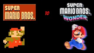 The Super Mario Bros. Saga Main Theme Evolution (1985-2023) - Video #100 Special