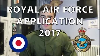 Royal Air Force Application Process 2017 - Officer and Aircrew applicants