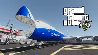 GTA V Boeing 747-8F Freighter (MOD)