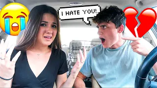 Telling Her "I Hate You" To See How She Reacts