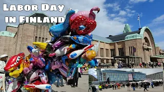 HOW LABOR DAY IS BEING CELEBRATED HERE IN FINLAND | MAY DAY IN HELSINKI | VAPPU | FePot Vlogs