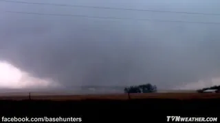 Massive, destructive wedge tornado: Wayne, Nebraska, October 4, 2013