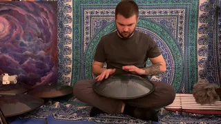 Tongue drum by NovaDrum | D Celtic Minor scale (tank drum, handpan)